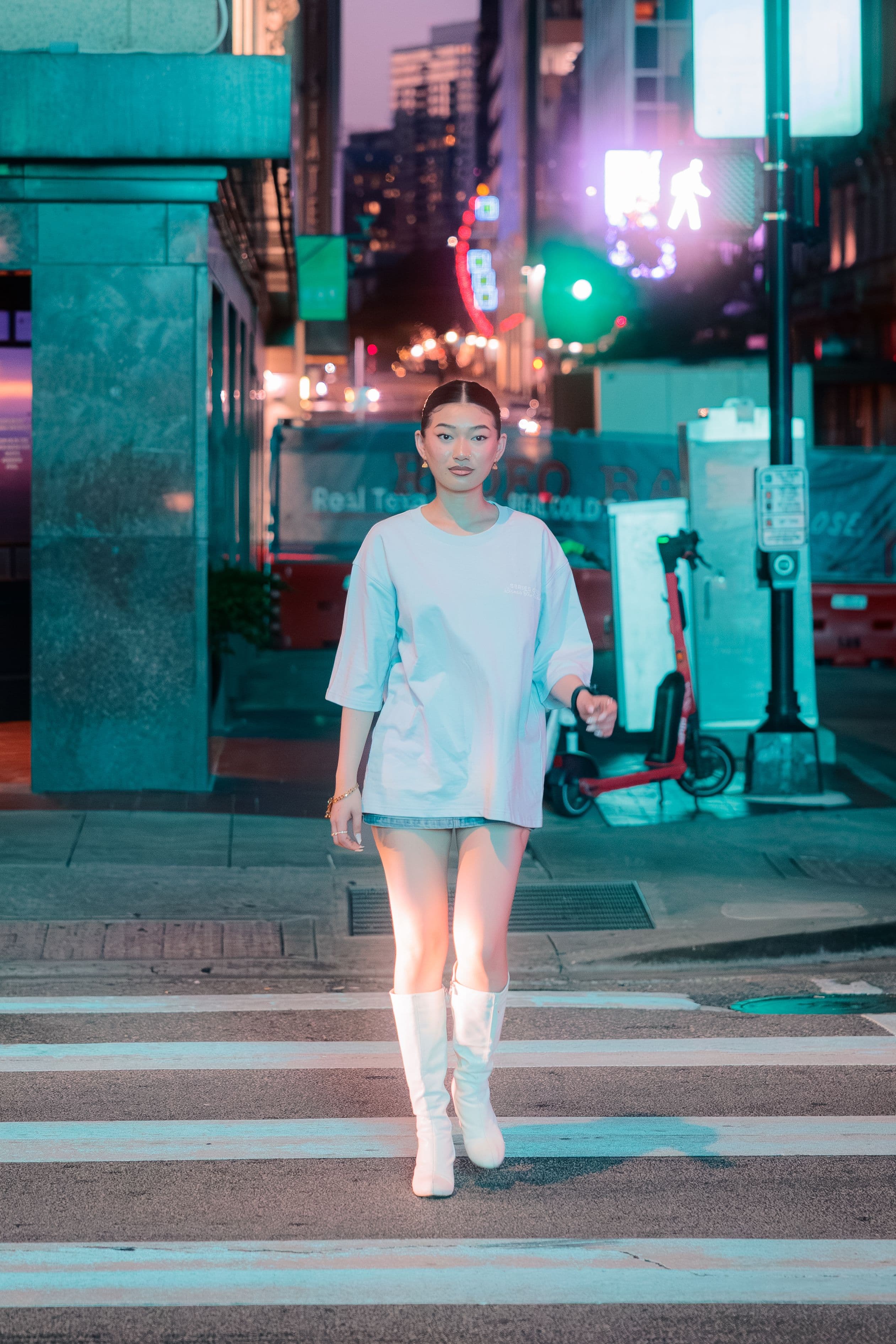 Break The Void Tee- Baby Blue alternate view